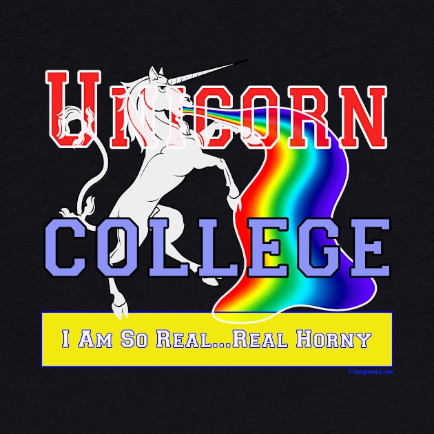 Unicorn College - I Am So Real by spacerobot